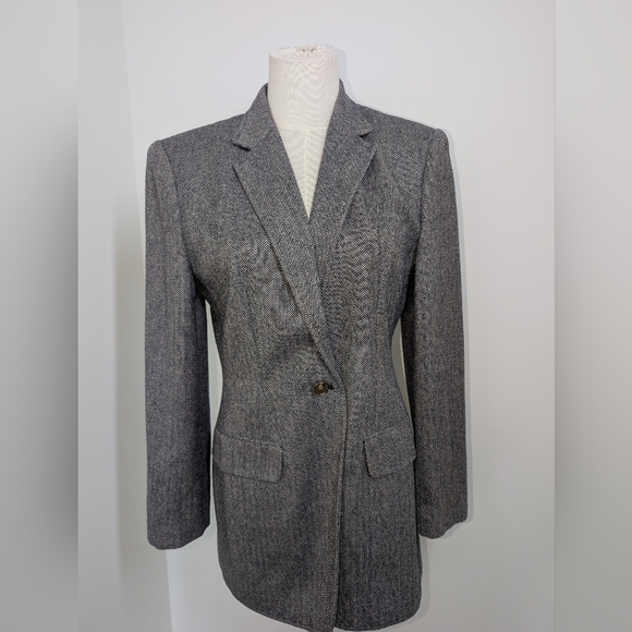 Ralph Lauren Jackets & Blazers - Ralph Lauren Wool/Linen/Silk Herringbone Blazer